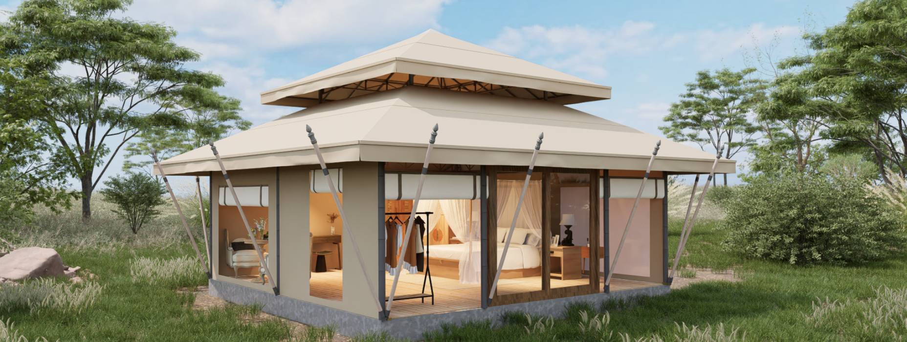 如东县户外野奢帐篷